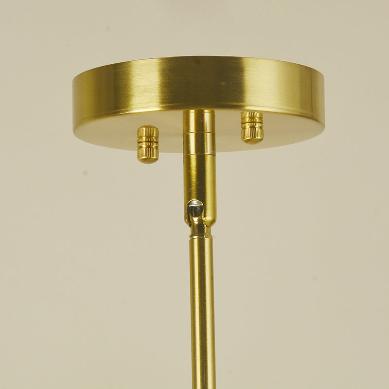 Contemporary Simplicity Sputnik Pendant Light Fixture Translucent Glass Hanging Pendant Light for Restaurant