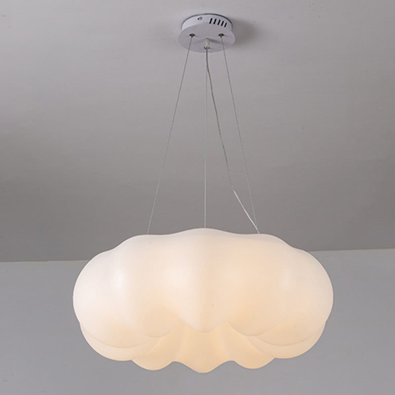 Nordic Minimalist Cloud Chandelier Lamp Resin Hanging Pendant Lights for Living Room