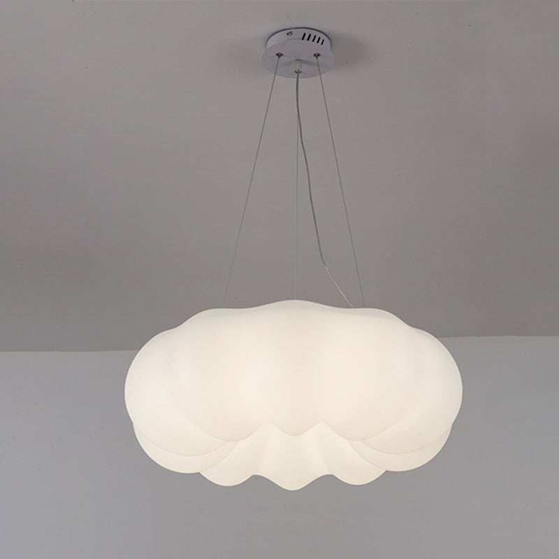 Nordic Minimalist Cloud Chandelier Lamp Resin Hanging Pendant Lights for Living Room
