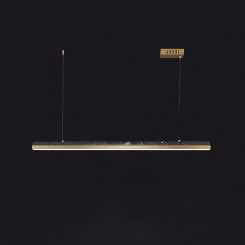 Linear Large Kitchen Pendant Lights Acrylic Modern Island Light for Restaurant