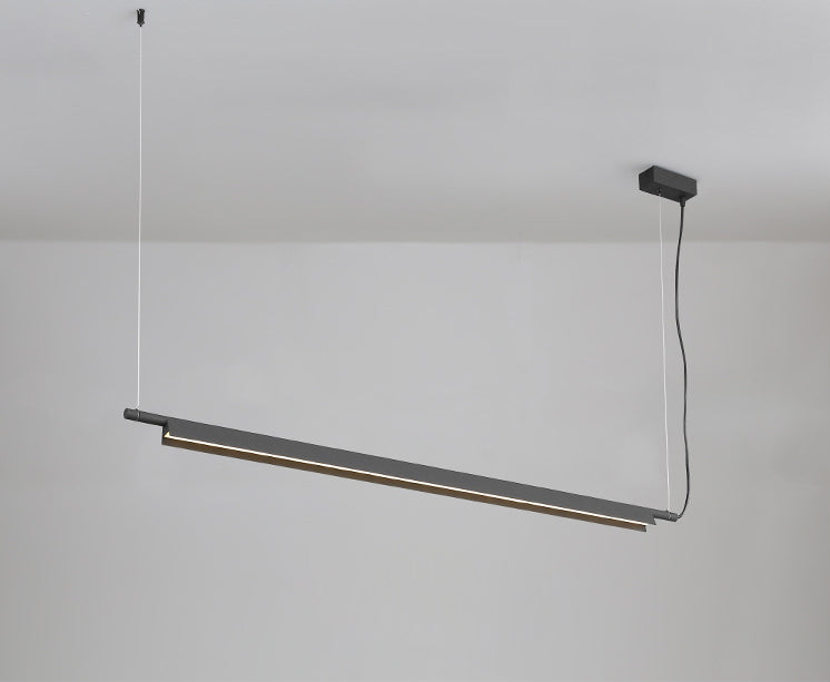 Linear Isola Lighting Acrilic Contemporary Simplicity Fishings a sospensione per il ristorante