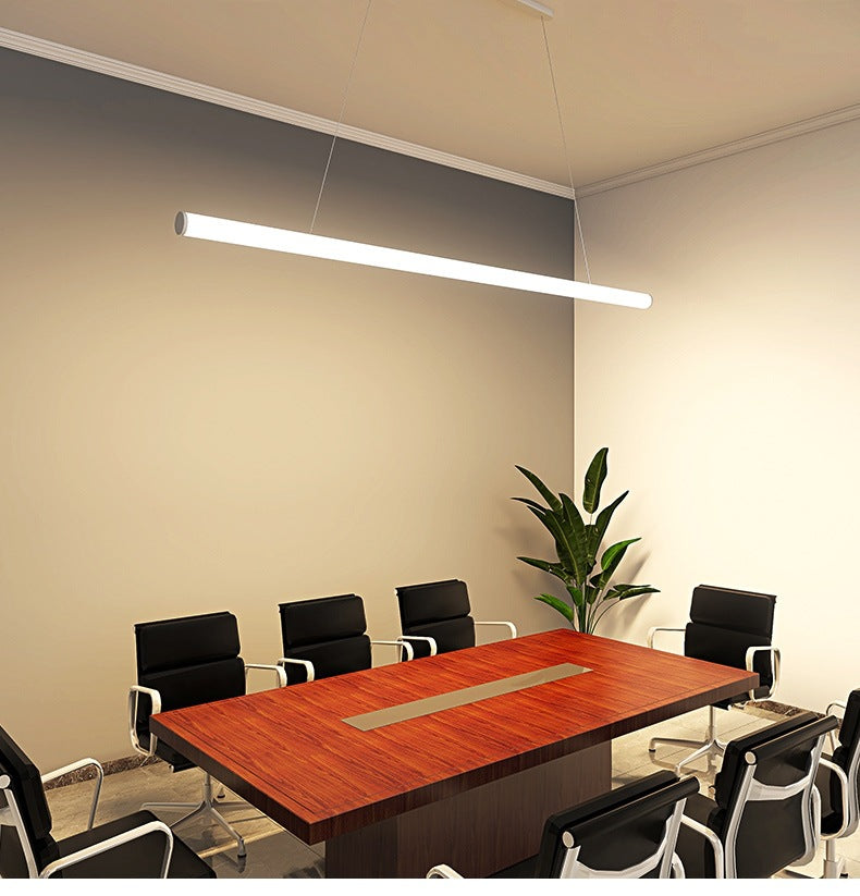 Cilindriche Luci a ciondolo di grande cucina di grandi dimensioni Metallic Modern Isola Lampade per ufficio