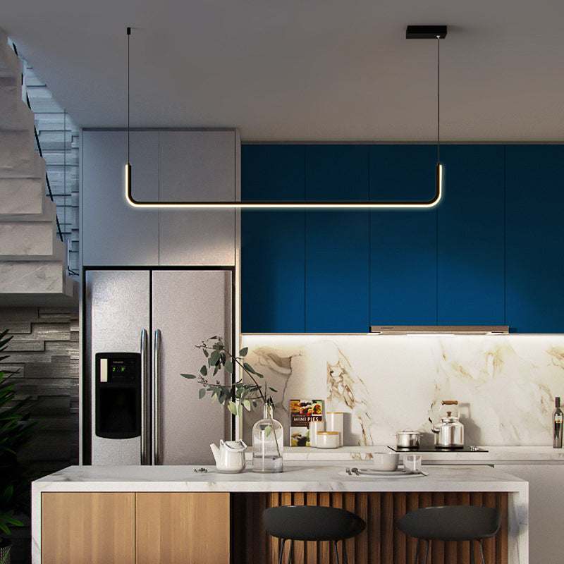 Overlapping Island Pendant Lights Ultra-Contemporary Acrylic Island Pendant Lights for Restaurant