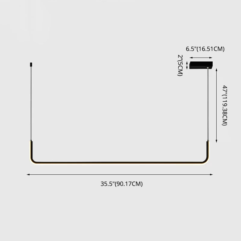 Overlapping Island Pendant Lights Ultra-Contemporary Acrylic Island Pendant Lights for Restaurant