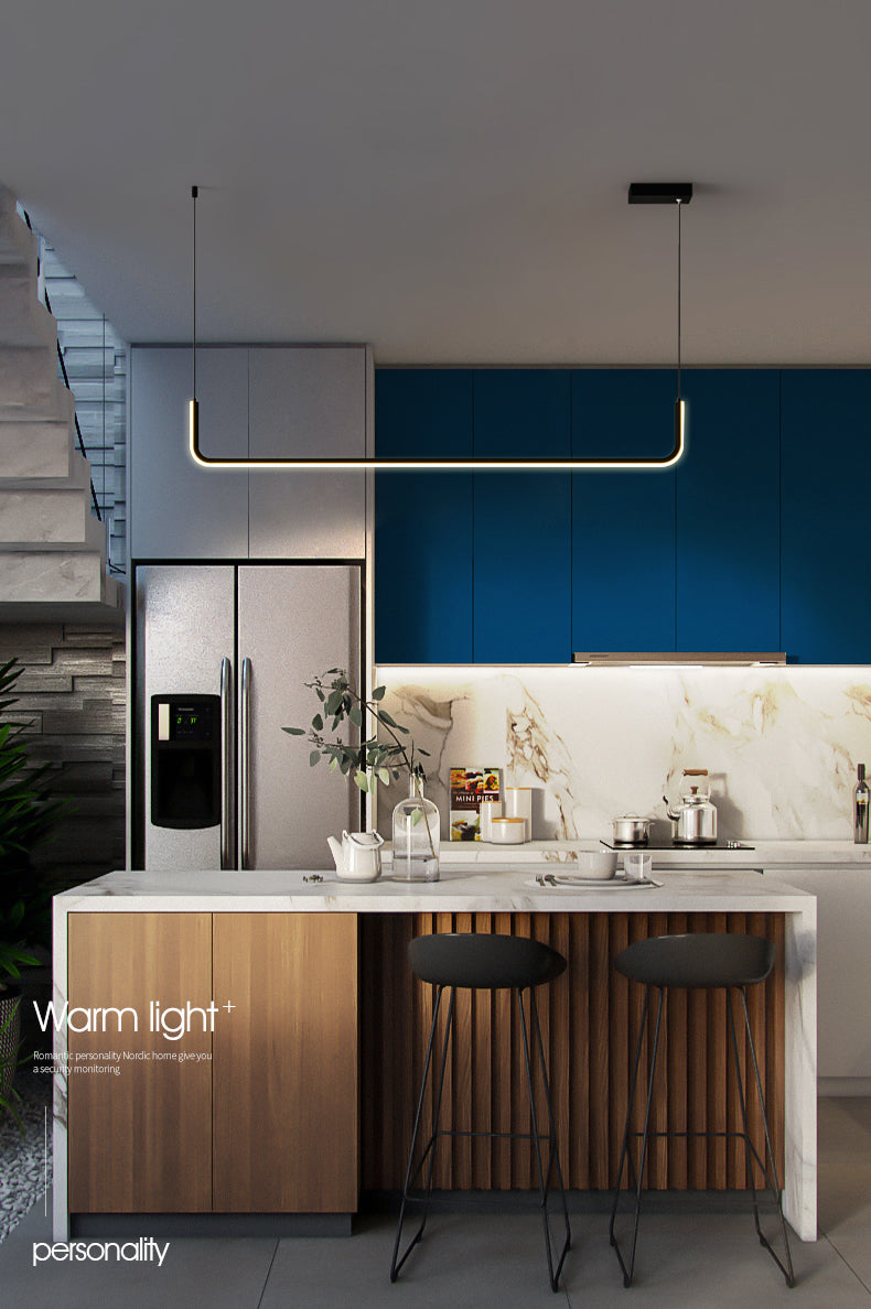 Overlapping Island Pendant Lights Ultra-Contemporary Acrylic Island Pendant Lights for Restaurant