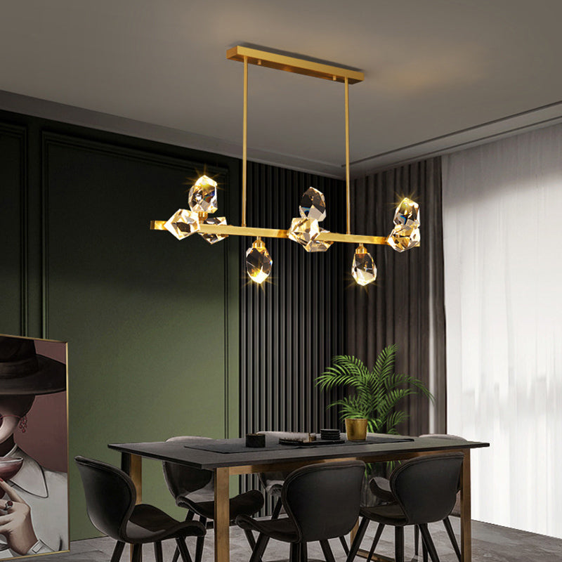 Diamond Over Island Lighting Crystal Modern Simplicity Isole Hanging Lights for Restaurant