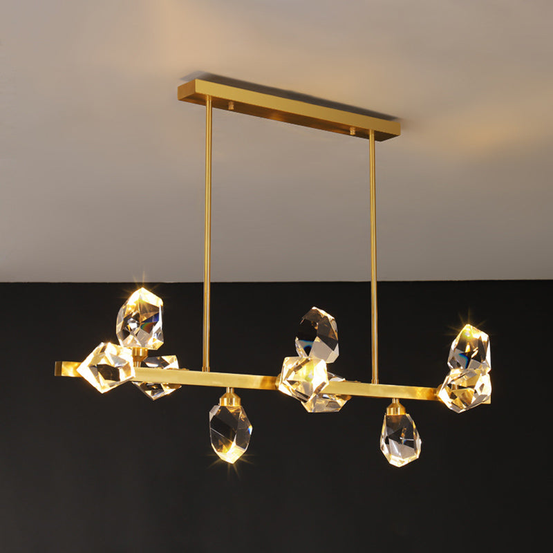 Diamond Over Island Lighting Crystal Modern Simplicity Isole Hanging Lights for Restaurant