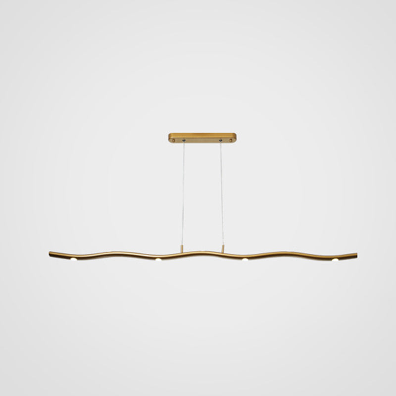 Linear Island Pendant Lights Ultra-Contemporary Aluminum Island Pendant Lights for Restaurant