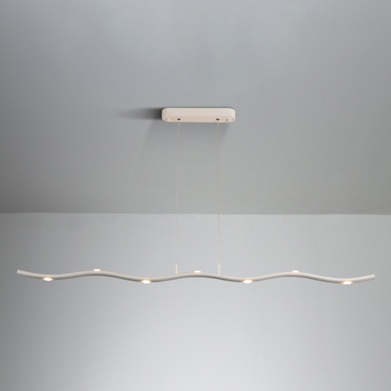 Linear Island Pendant Lights Ultra-Contemporary Aluminum Island Pendant Lights for Restaurant