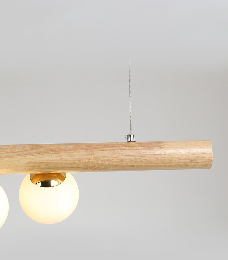 Spherical Large Kitchen Pendant Lights Glass Modern Simplicity Island Chandelier Lights for Dining Table