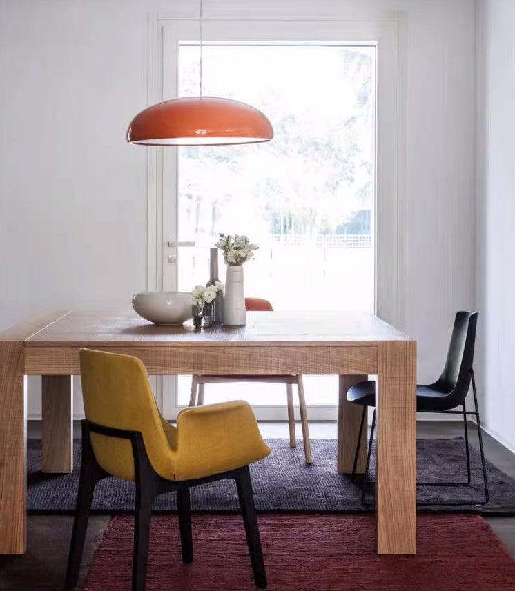 Norde a cupola in stile macuonno a cupola a cupola, illuminazione in alluminio lucido in alluminio per sala da pranzo