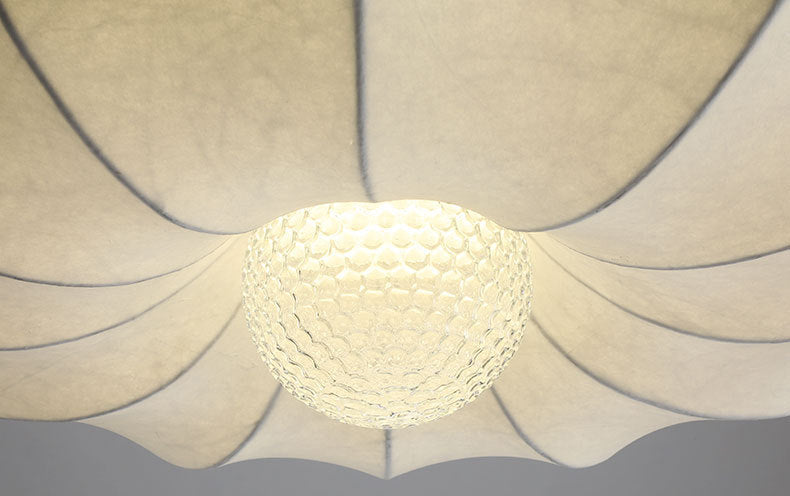 Stretch Silk Fabric Lantern Shade Pendant Light Style moderne MODERNE 3 LIGHTS ÉCLAIRAGE SUSPENSION POUR RABLÈME