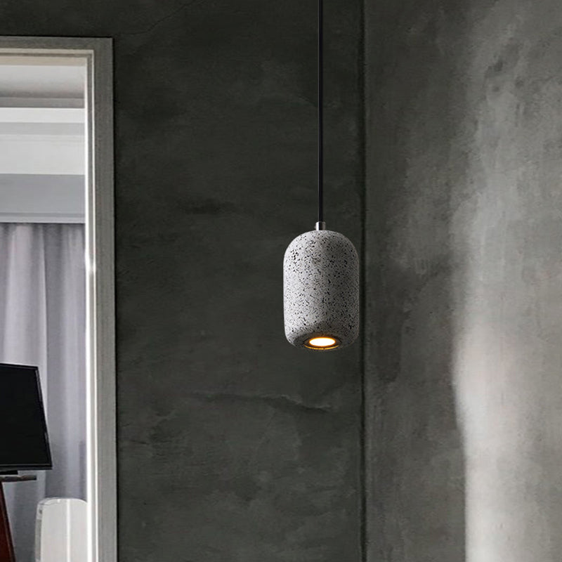 Terrazzo Cylindrical LED MINI LICHING PENDANT MODER