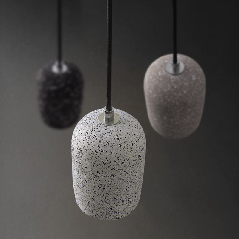 Terrazzo Cylindrical LED MINI LICHING PENDANT MODER