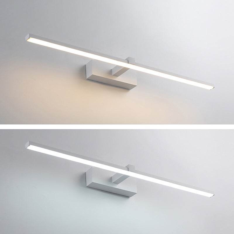 LED Mirror Cabinet Vanity Wall Light Anti-fogging Linear Vanity Sconce for Bathroom