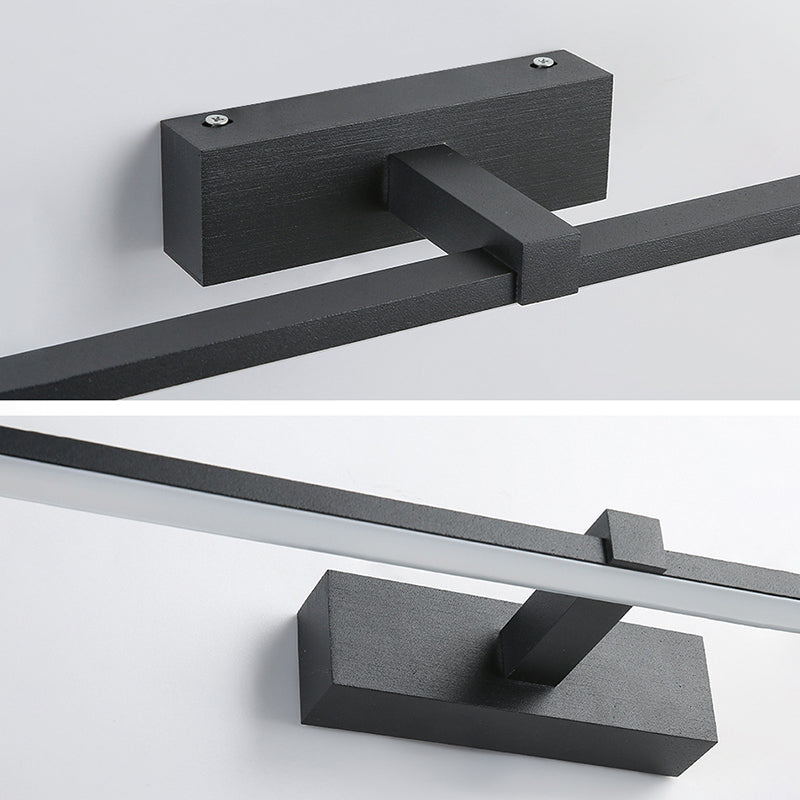 LED Mirror Cabinet Vanity Wall Light Anti-fogging Linear Vanity Sconce for Bathroom