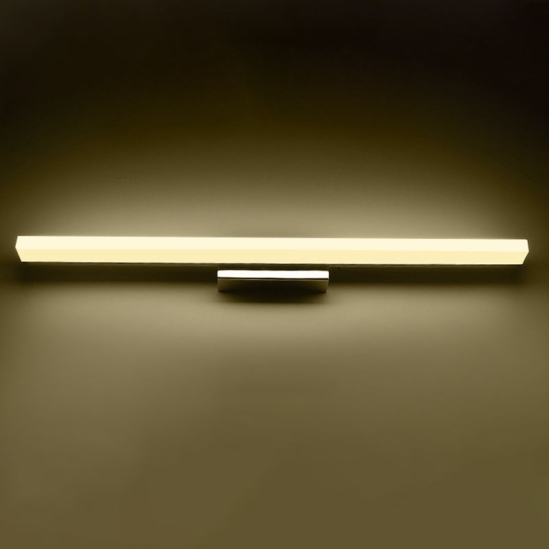 Rectangle LED Bathroom Wall Sconce Simple Waterproof Vanity Light for Dressing Table