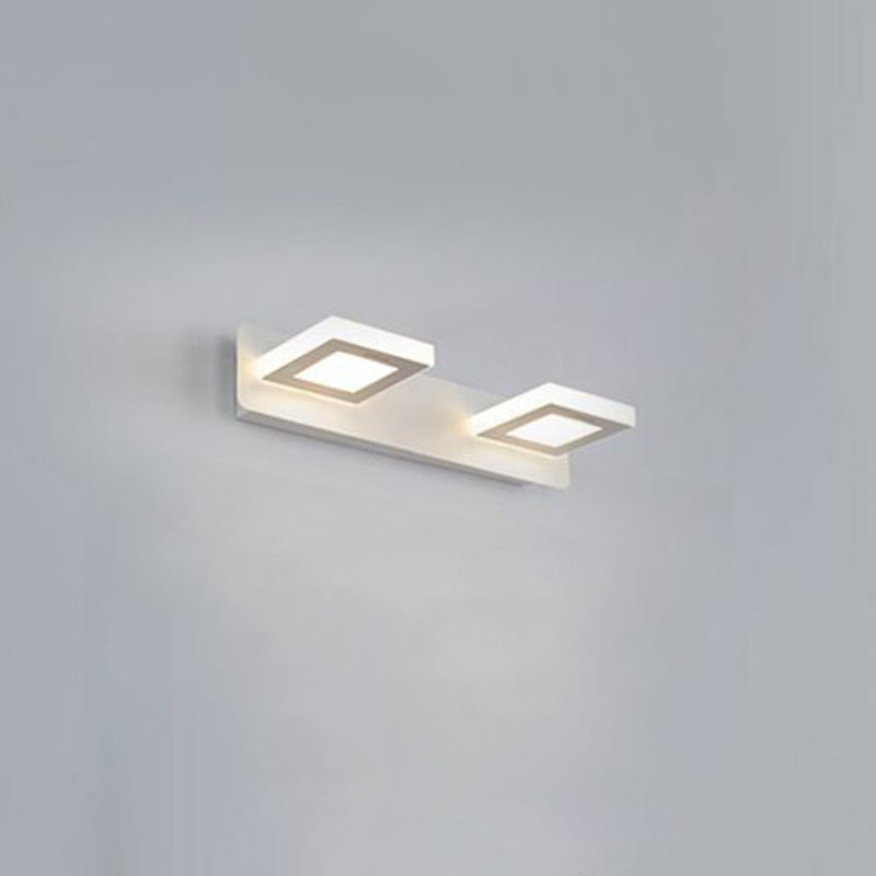 Moderne mode -ijdelheid verlichtingsarmatuur verstelbare hoofdliggers van kop LED -wandverlichtingsideeën voor badkamer