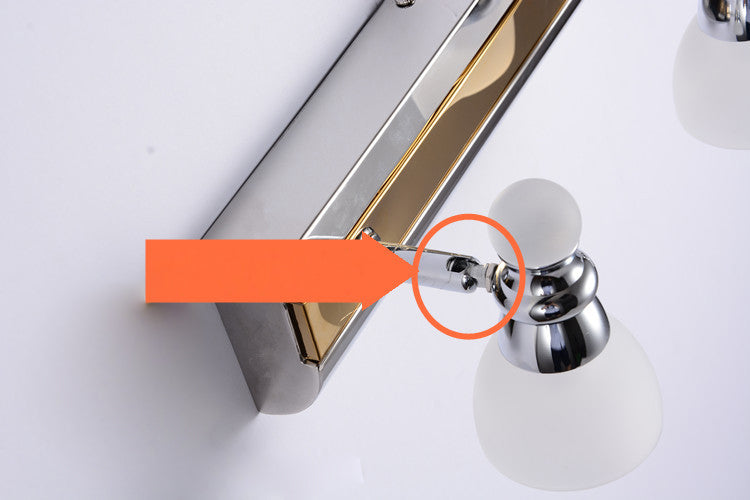 Contemporary Bathroom Vanity Lights Down Lighting Vanity Wall Light with Acrylic Shade