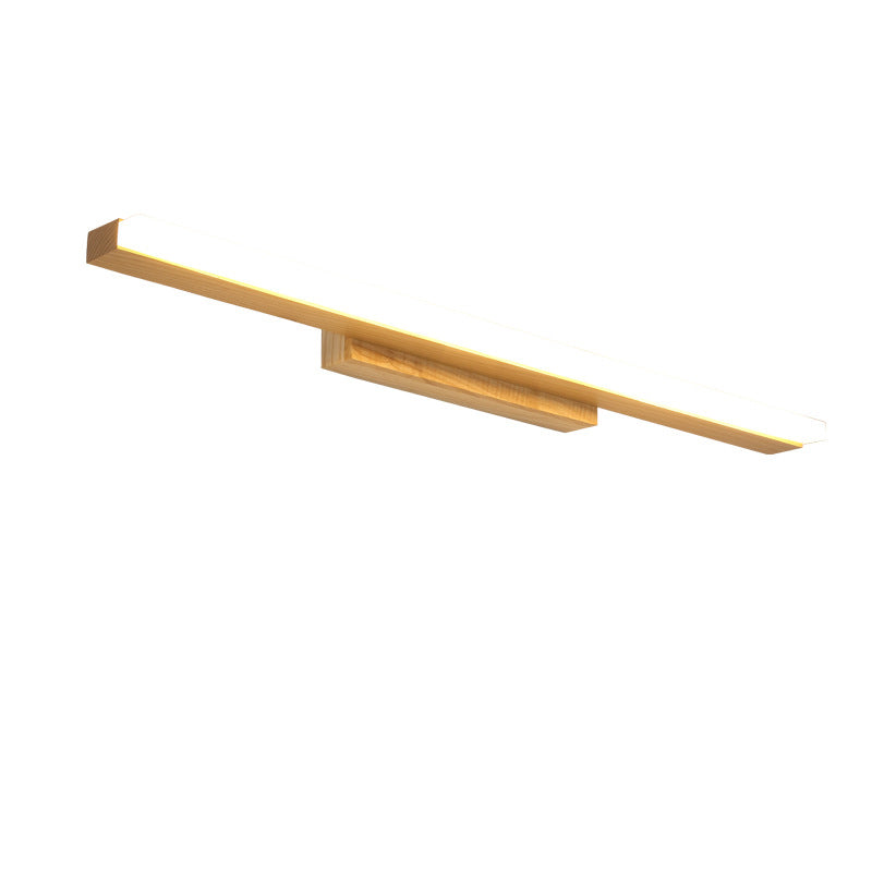 Sottoconcino Nordic Natural Oak Vanity Stipce Stile Vanity Light in tonalità acrilica