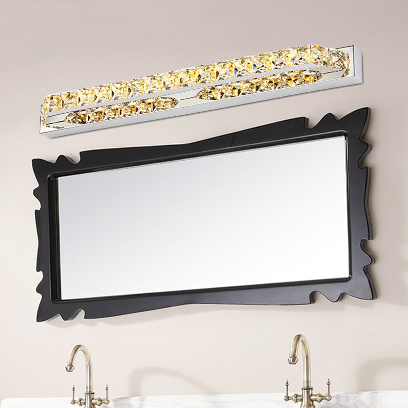Bathroom Decoration Vanity Sconce Light Crystal Shade Wall Mounted Vanity Lights for Mirror Cabinet
