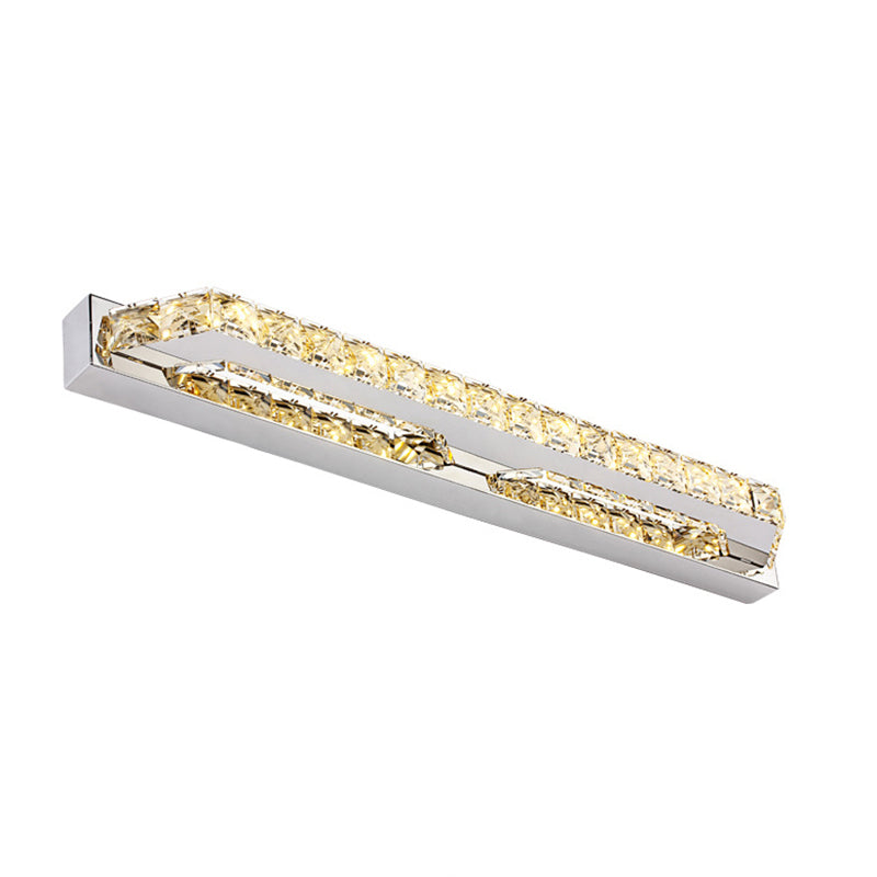 Bathroom Decoration Vanity Sconce Light Crystal Shade Wall Mounted Vanity Lights for Mirror Cabinet