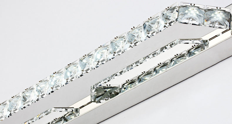 Bathroom Decoration Vanity Sconce Light Crystal Shade Wall Mounted Vanity Lights for Mirror Cabinet