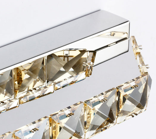 Bathroom Decoration Vanity Sconce Light Crystal Shade Wall Mounted Vanity Lights for Mirror Cabinet