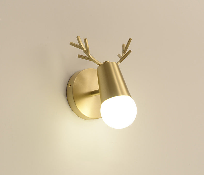 Creative Antlers Bathroom Vanity Fixture American Style Vanity Mirror Lights with Angle Adjustable