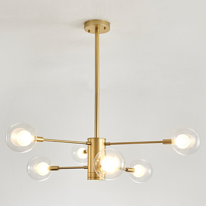 Semplicità postmoderna Simplicity Starburst Apparecchiatura di illuminazione sospesa in vetro Fissature di illuminazione a sospensione per il ristorante