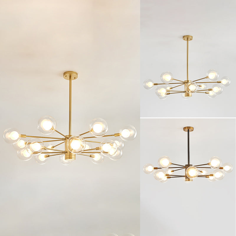 Semplicità postmoderna Simplicity Starburst Apparecchiatura di illuminazione sospesa in vetro Fissature di illuminazione a sospensione per il ristorante