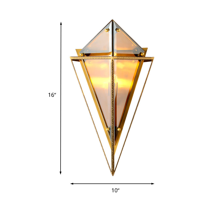 Minimalistische diamanten wandlamp armatuur 2-bulb kristallen sconce in barnsteen/rookgrijs voor woonkamer