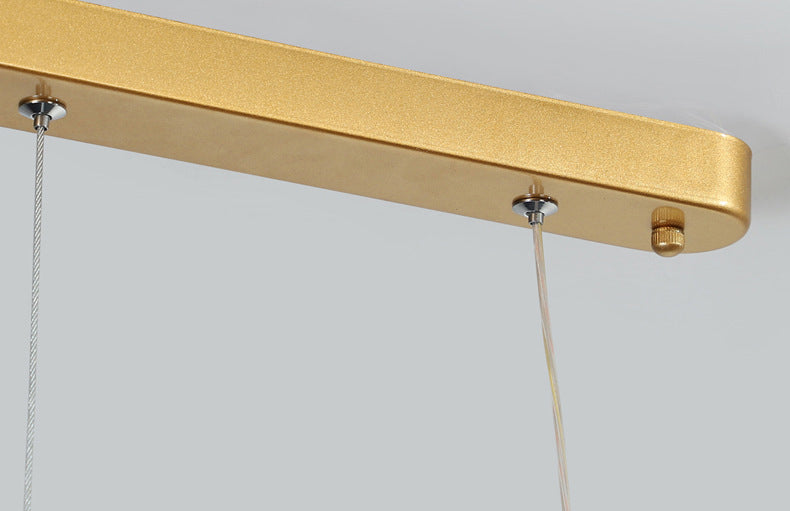 Twig Shaped Metal Ceiling Lamp Minimalistic LED Island Light Fixture for Restaurant