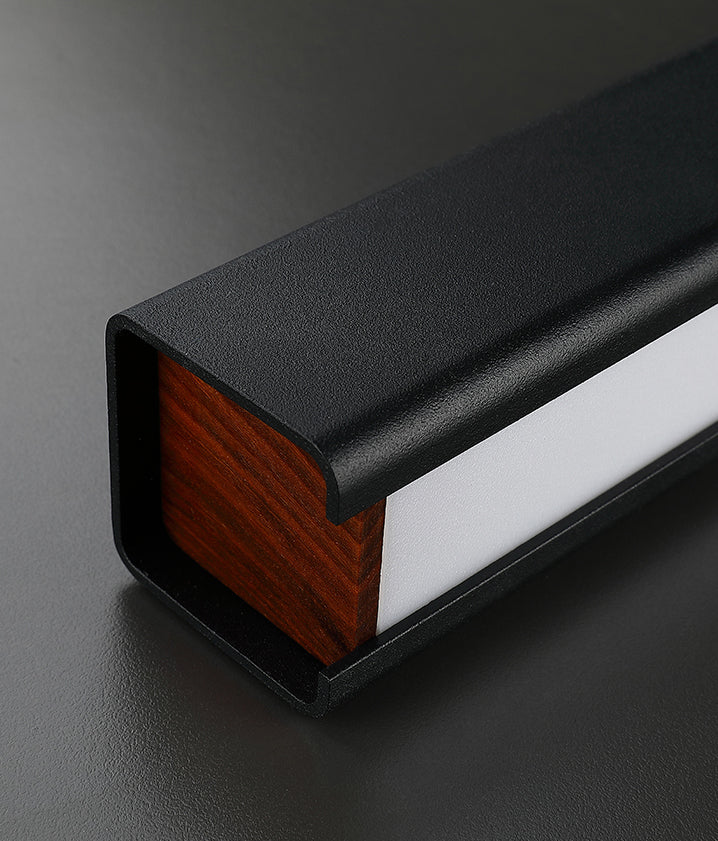 Modern Minimalism Linear Island Hangluchting LED LED Metal Island Plafond Light voor eettafel