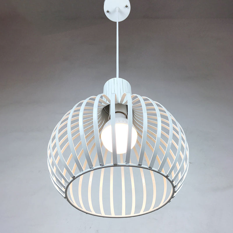 Metall 1 hellanhänger leichte nordische einfache Tränenkäfighängelampe für das Restaurant