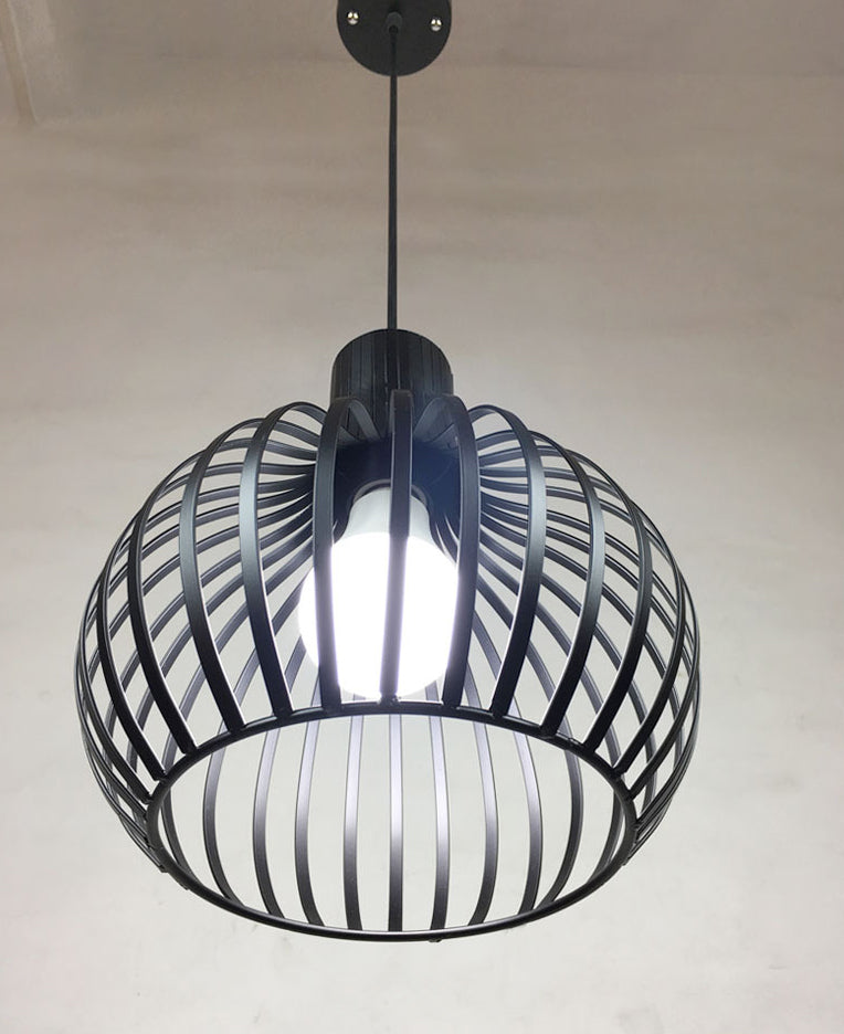 Metall 1 hellanhänger leichte nordische einfache Tränenkäfighängelampe für das Restaurant