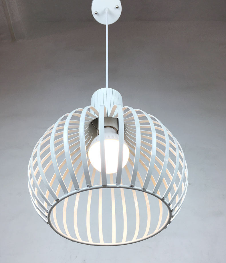 Metall 1 hellanhänger leichte nordische einfache Tränenkäfighängelampe für das Restaurant