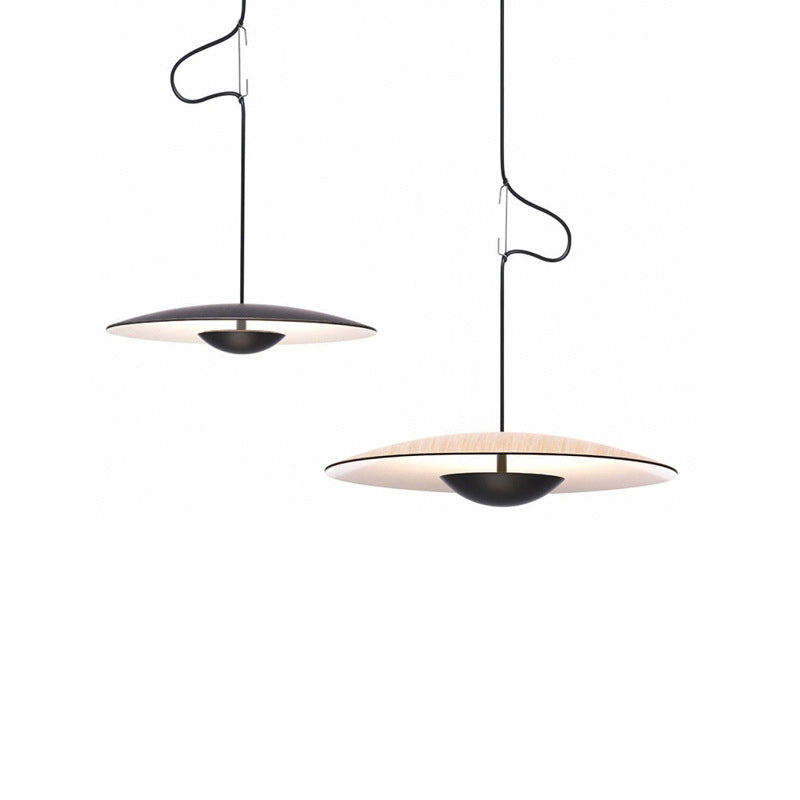Nordic Modern Creative Metal Pendant Light Flying Saucer LED Small Suspension Light  for Bedroom