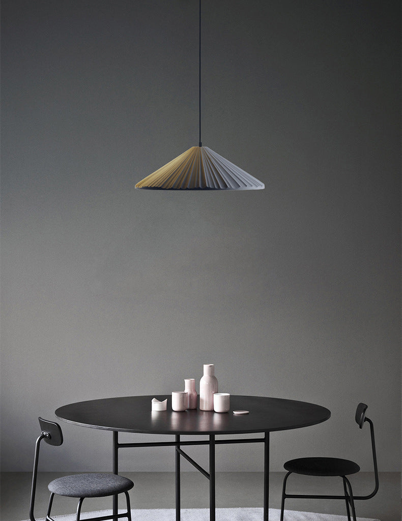 Cement taps toelopend hangende licht Noordse moderne stijl 1 lichte restaurant plafond hanglamp