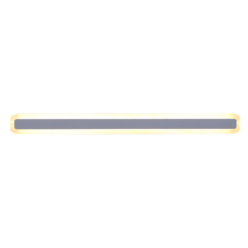 Rechthoekige LED ijdelheid lamp Moderne minimalistische stijl acryl single ijdelheid licht