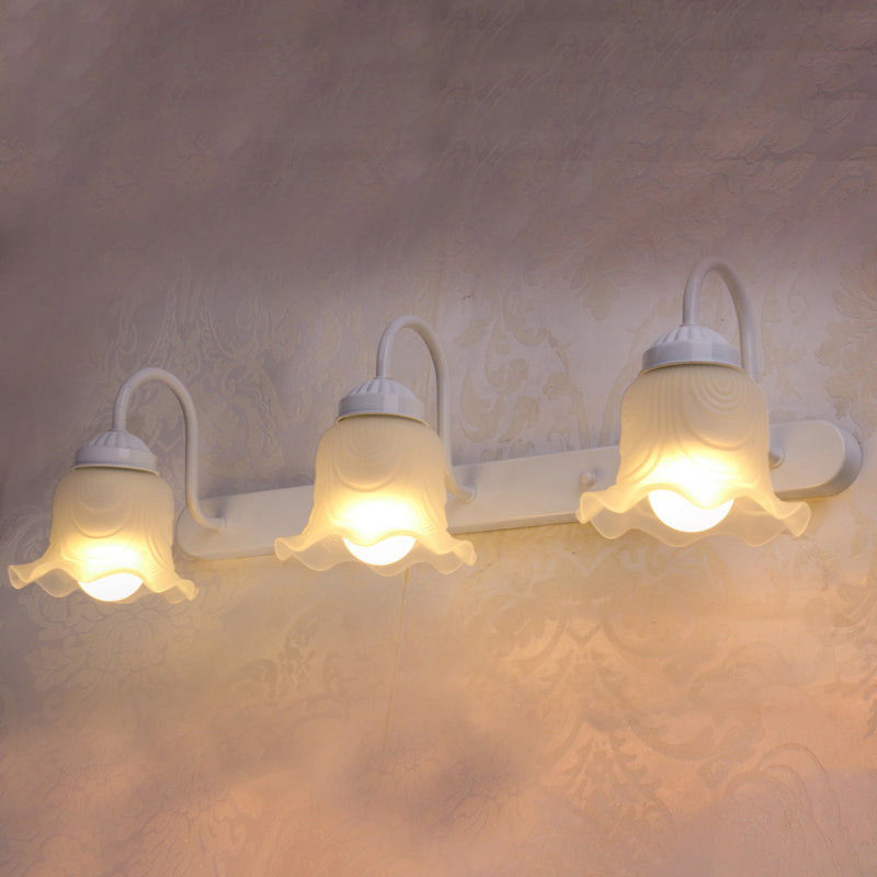 Gooseneck Vanity Mirror Lights  American Minimalist Style Glass Vanity Light