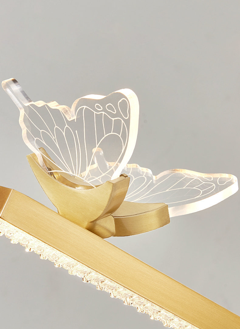 Licht extravaganter Stil linearer LED -Waschtischbeleuchtung Acryl -Eitelkeitslicht