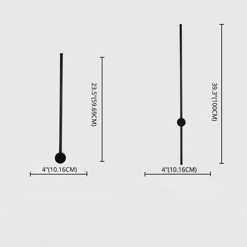 Modern Simplicity Linear Wall Mounted Light Fixture Acrylic Wall Mount Light Fixture for Bedroom