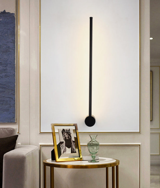 Modern Simplicity Linear Wall Mounted Light Fixture Acrylic Wall Mount Light Fixture for Bedroom