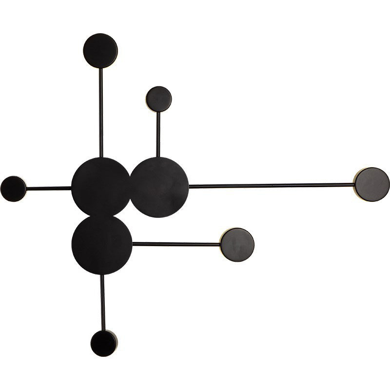 Kreisförmige Wandmontaglampe moderne Einfachheit Acrylwandhalterung für Wohnzimmer