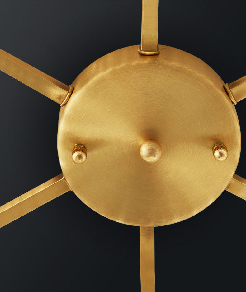 Modern Flush Mount Beleuchtung Gold Drum Flush Deckenleuchte Licht mit Crystal Shade