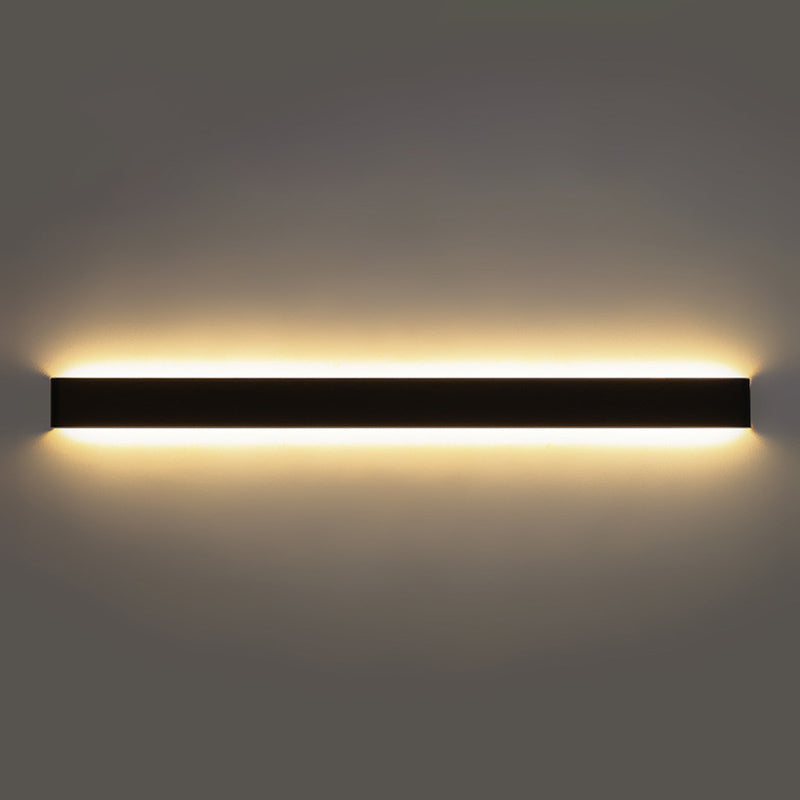 Moderne lineare Wandhalterung beleuchtet Acrylwandmontagebeleuchtung für Schlafzimmer