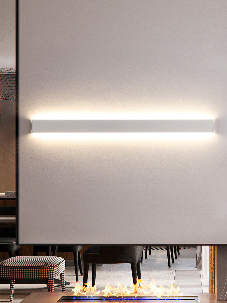 Moderne lineare Wandhalterung beleuchtet Acrylwandmontagebeleuchtung für Schlafzimmer