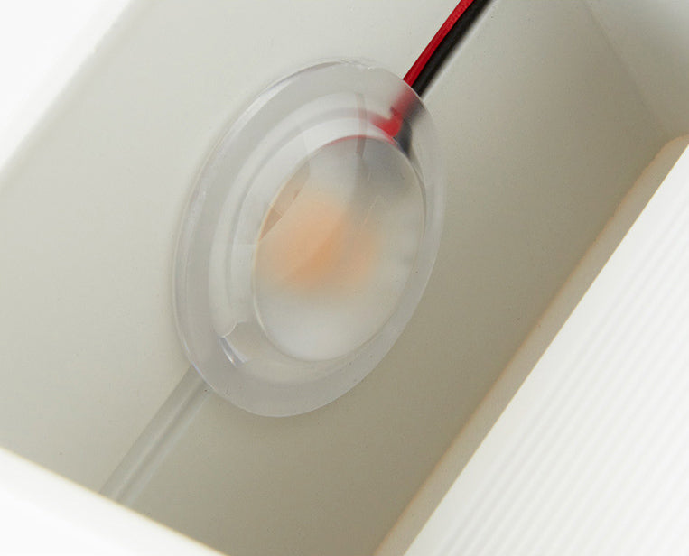 Ultra-modern Square Wall Sconce Lighting Aluminum Wall Mounted Light Fixture for Bedroom