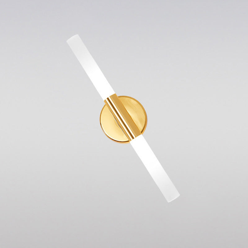Eigentijdse lineaire wandgemonteerde lichten metalen wand gemonteerd lamp voor slaapkamer